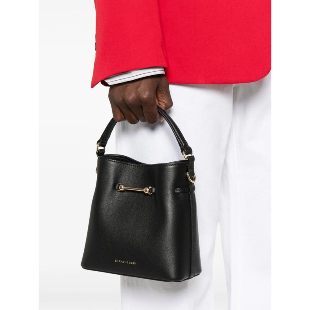 Strathberry Black Tote Bags Women - Picture 4 of 5
